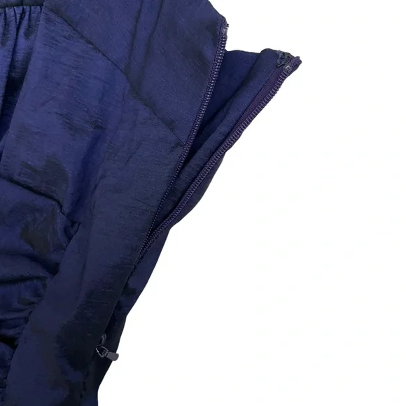 Jessica McClintock Iridescent Body-Con Mini Dress Purple Blue Cocktail F… - Picture 11 of 16